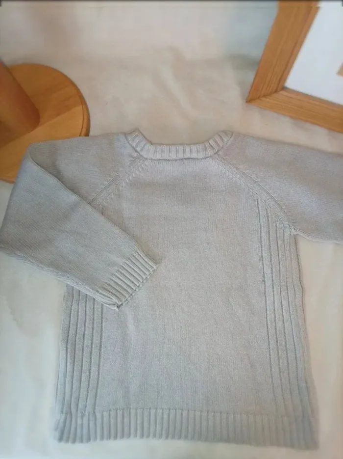 Pull beige Kid Kanaï garçon 3 ans - photo numéro 2