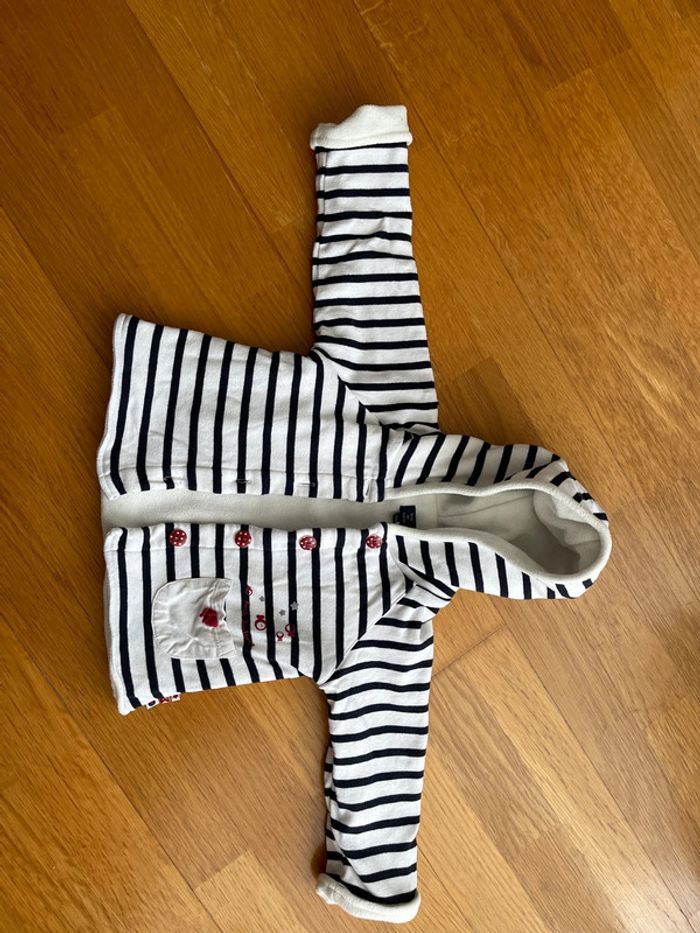 Gilet Terre de marins taille 12 mois - photo numéro 5