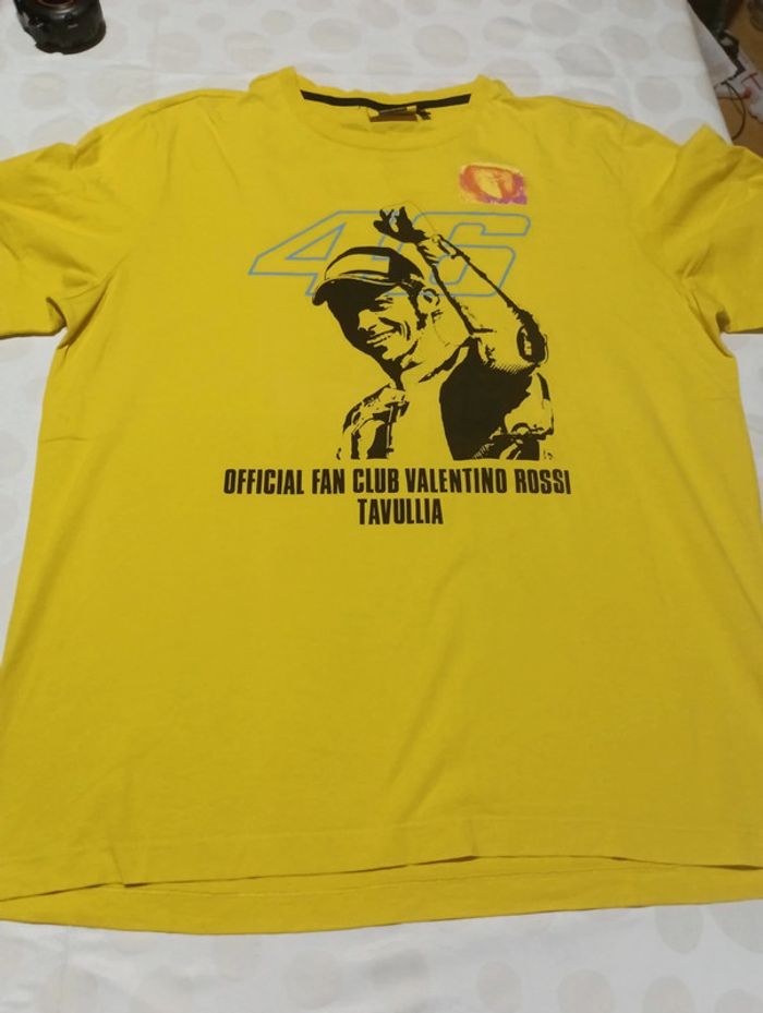 Tee shirt manches courtes homme Valentino Rossi sport moto taille XXL tee shirt officiel