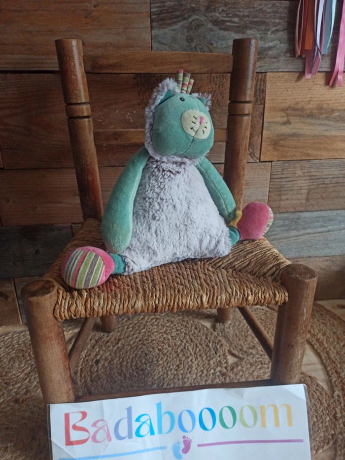 Peluche musicale les pachats moulin roty tbe - photo numéro 7