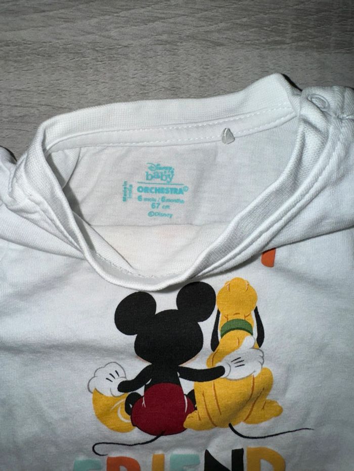 Ensemble t-shirt + short 6 mois orchestra - photo numéro 4