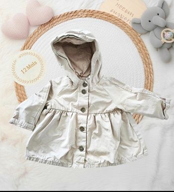 Manteau / trench petite fille 12 mois 