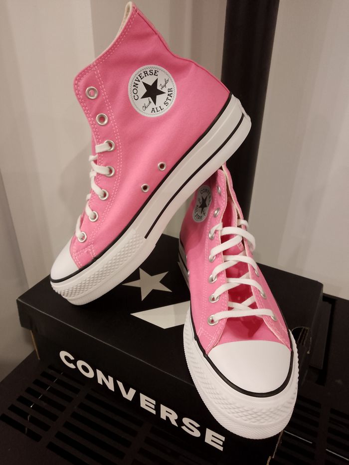 Basket converse plateforme - photo numéro 4