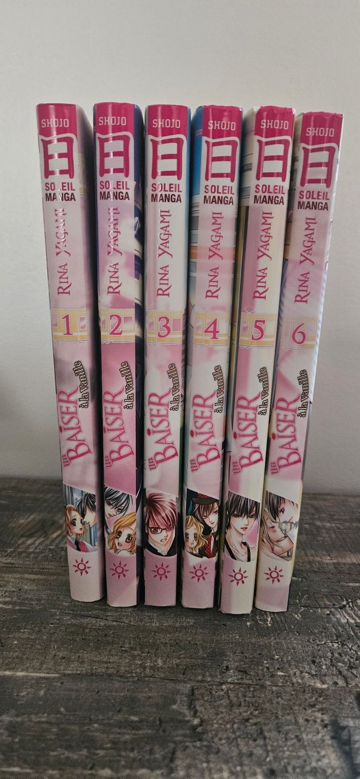 Série complète : un baiser à la vanille Tomes 1 à 6 - photo numéro 10