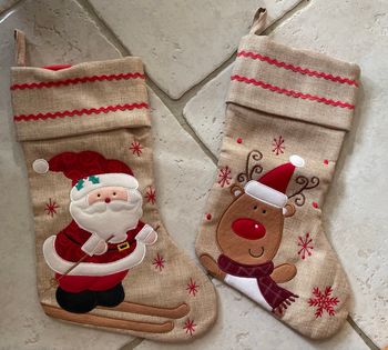 Chaussettes de Noël à suspendre