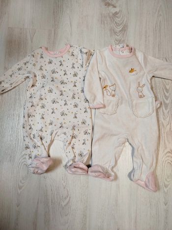 2 pyjamas 12 mois