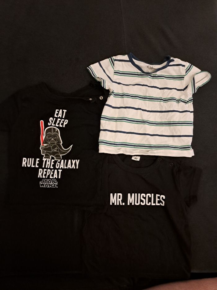 Lot 3 t-shirts divers