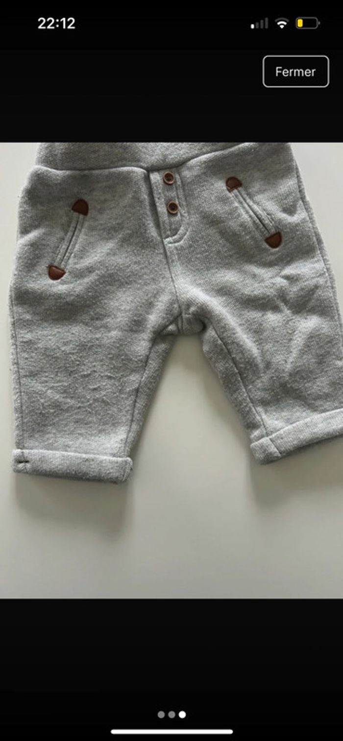 Ensemble pull et pantalon 6 mois - photo numéro 3