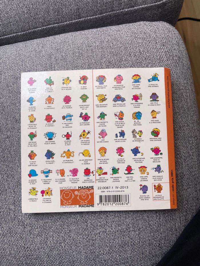 Livre Mr/Mme - photo numéro 2