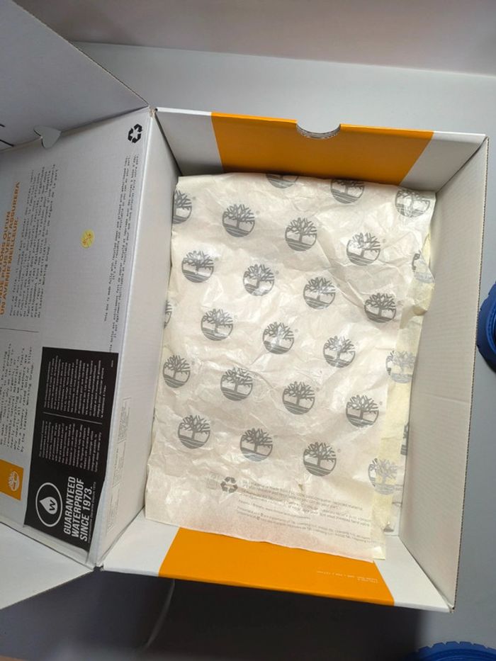 Boots Timberland heritage Waterproof noir et bleu pointure 39 neuves avec boîte - photo numéro 13