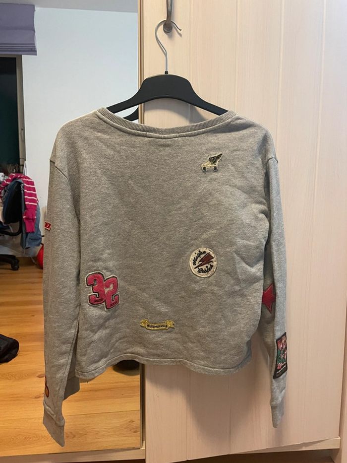 Pull gris taille 12 /13 ans Scotch & Soda - photo numéro 2
