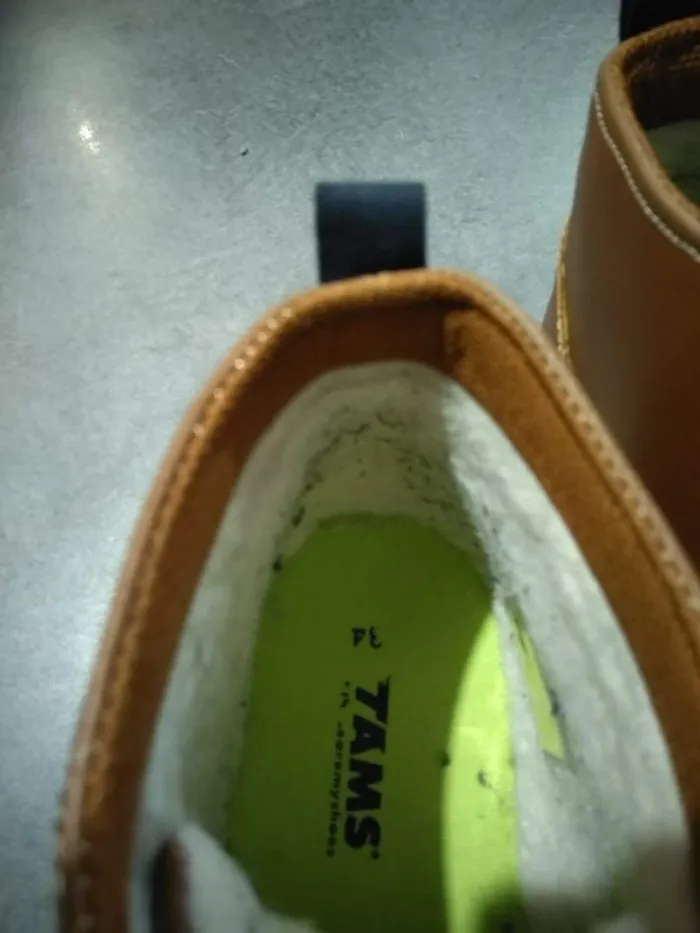 chaussures en cuir à lacets fourrées à l'intérieur - photo numéro 4