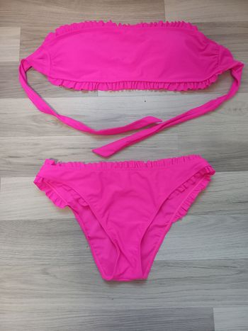 Maillot de bain rose neuf