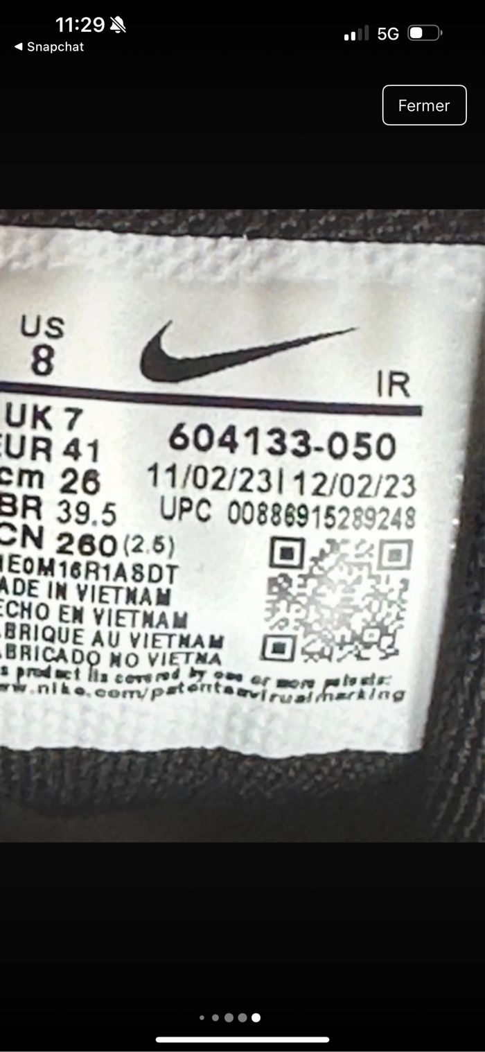 Nike Tn noir - taille 41 - photo numéro 5