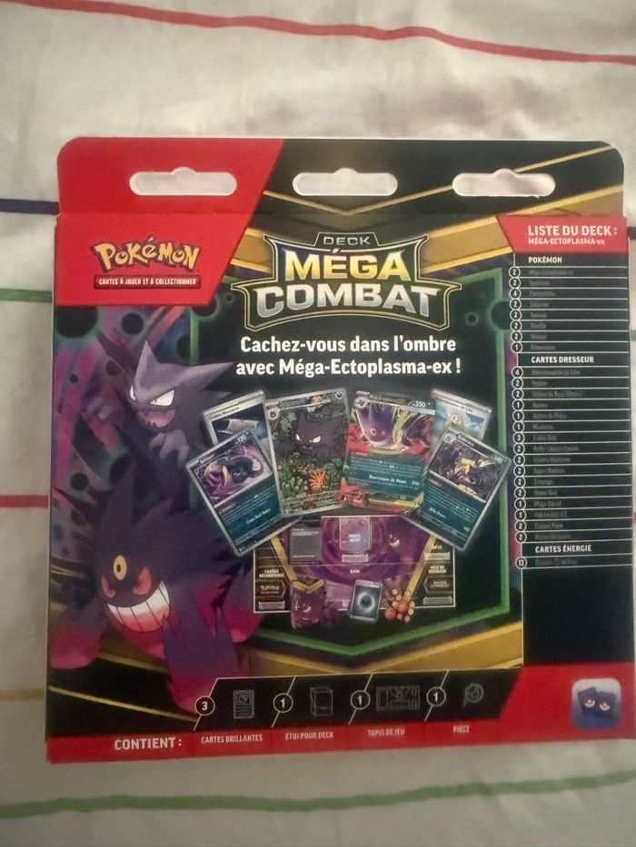 Pokémon : Deck Méga-Combat – Méga-Ectoplasma-ex 🟣✨ - photo numéro 3