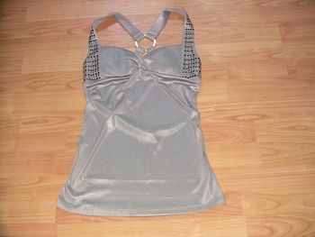 Top gris Taille M/L Luc Collection