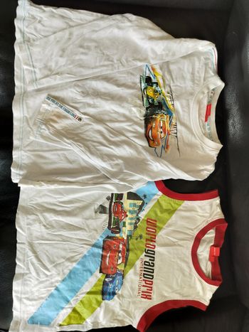 Tee shirt cars 8ans