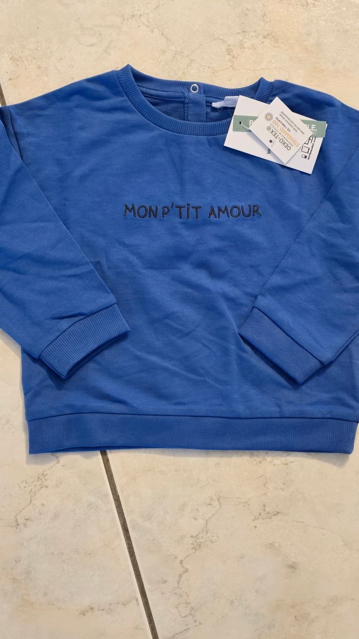 Neufs (non portés) 🏷🏷💙 sweat et jeans /jogger 3 ans garçon 💙 - photo numéro 2