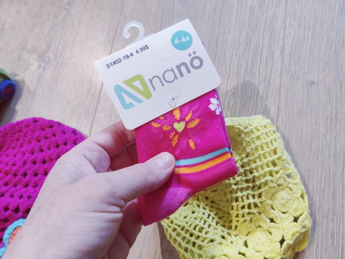 Lot de bonnets & chaussettes crochet Catimini Nano + 3-6 mois Neuf - photo numéro 4