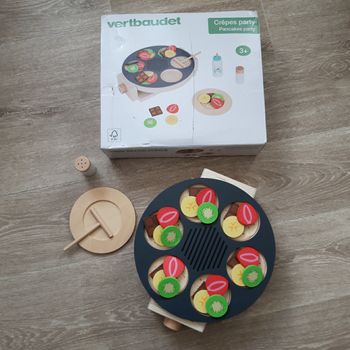 Jouet en bois Crêpes Party Vertbaudet