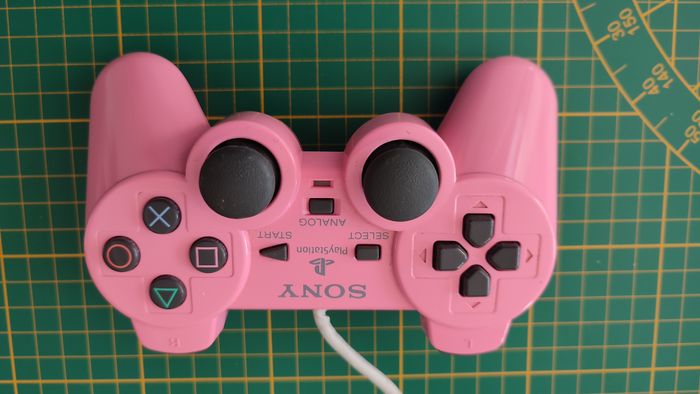 Manette ps2 rose SCPH-10010 pièce détachée console de jeux Sony Playstation 2 Ps2 SCPH-77004 #D43