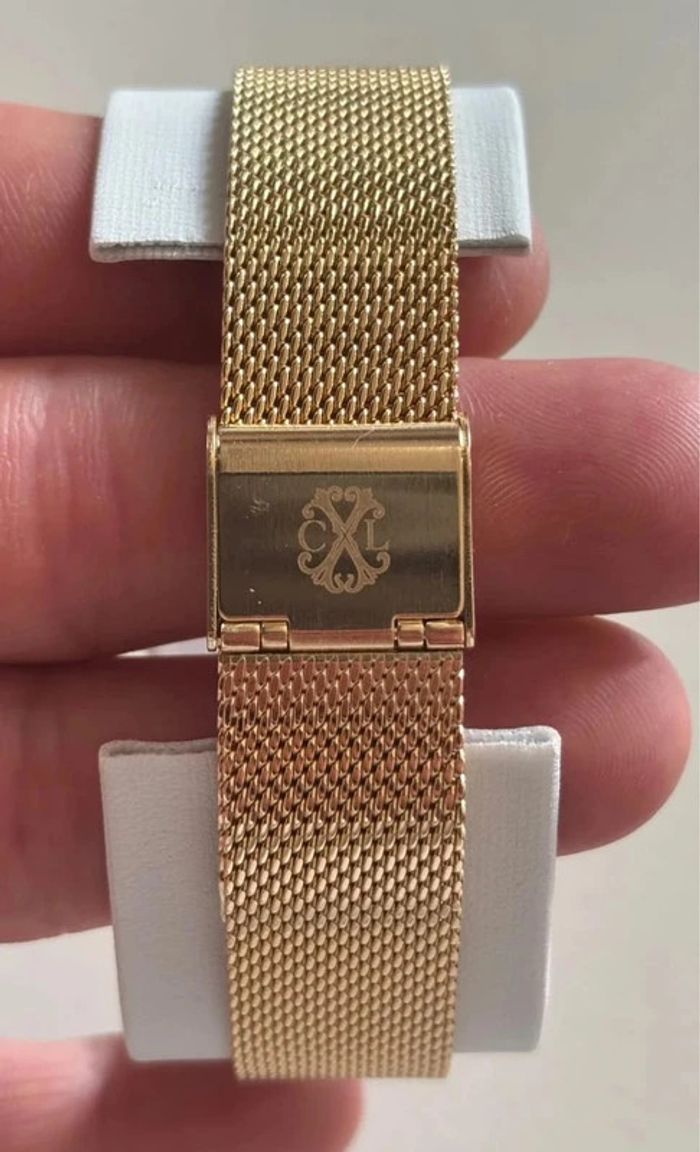 Montre CXL by Christian Lacroix dorée – Neuve avec boîte & garantie - photo numéro 3