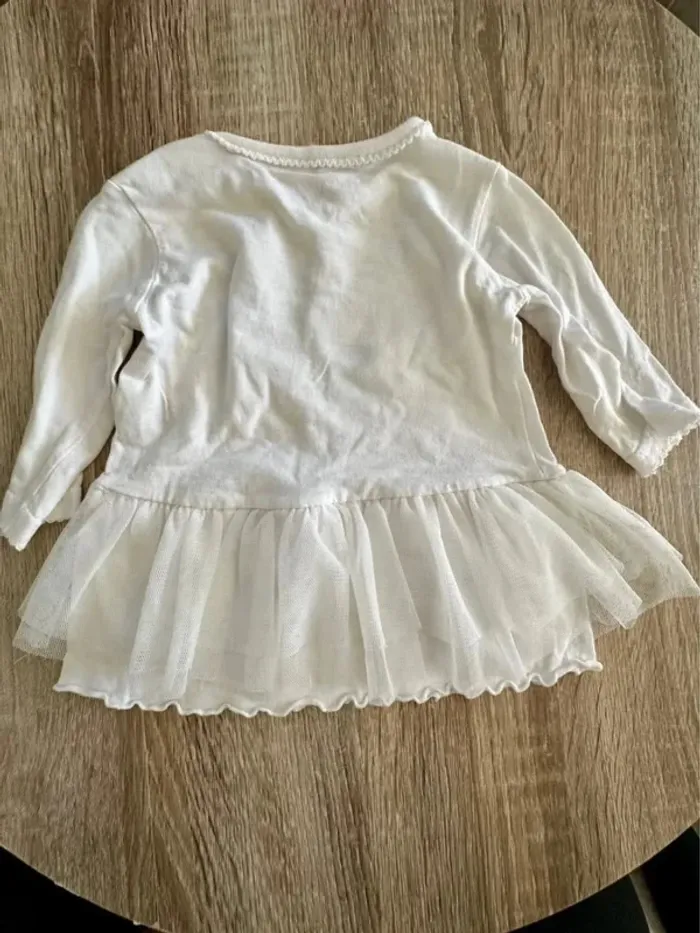 Robe fille blanche mom 3 mois - photo numéro 6