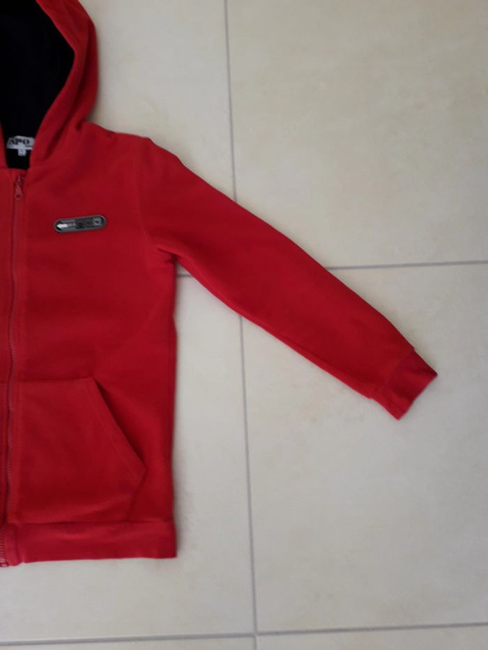 Gilet polaire capuche t 12 ans - photo numéro 6