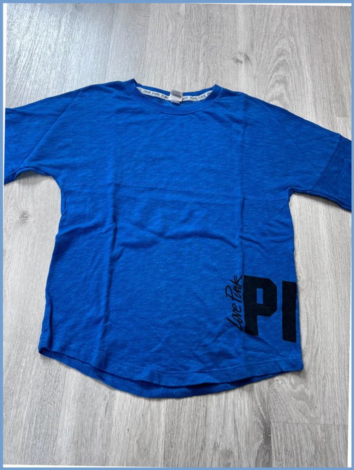 Pull Pink (Victoria’s Secret) Bleu Taille S - photo numéro 6