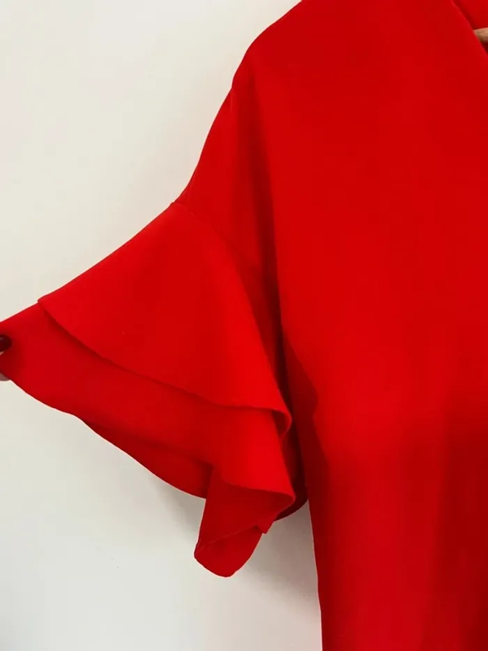 Robe rouge Zara - photo numéro 4