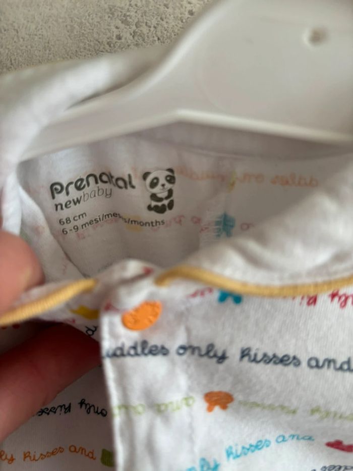 Pyjama coton prénatal 6/9 mois 71cm - photo numéro 3