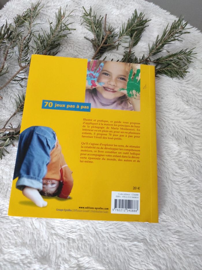 Livre sur les jeux d'après la pédagogie Montessori - photo numéro 2
