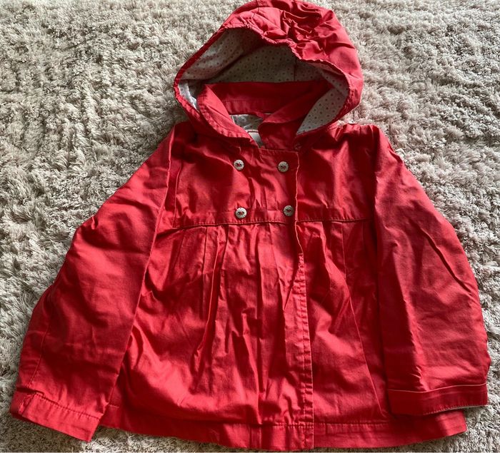 Manteau coupe vent Obaïbi 12 mois