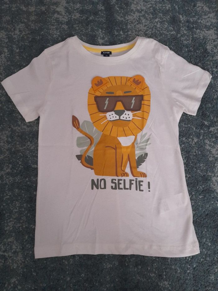 Lot tee-shirt lion jumeaux - photo numéro 2