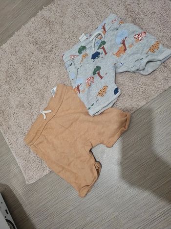 Lot 2 shorts hm 12/18 mois