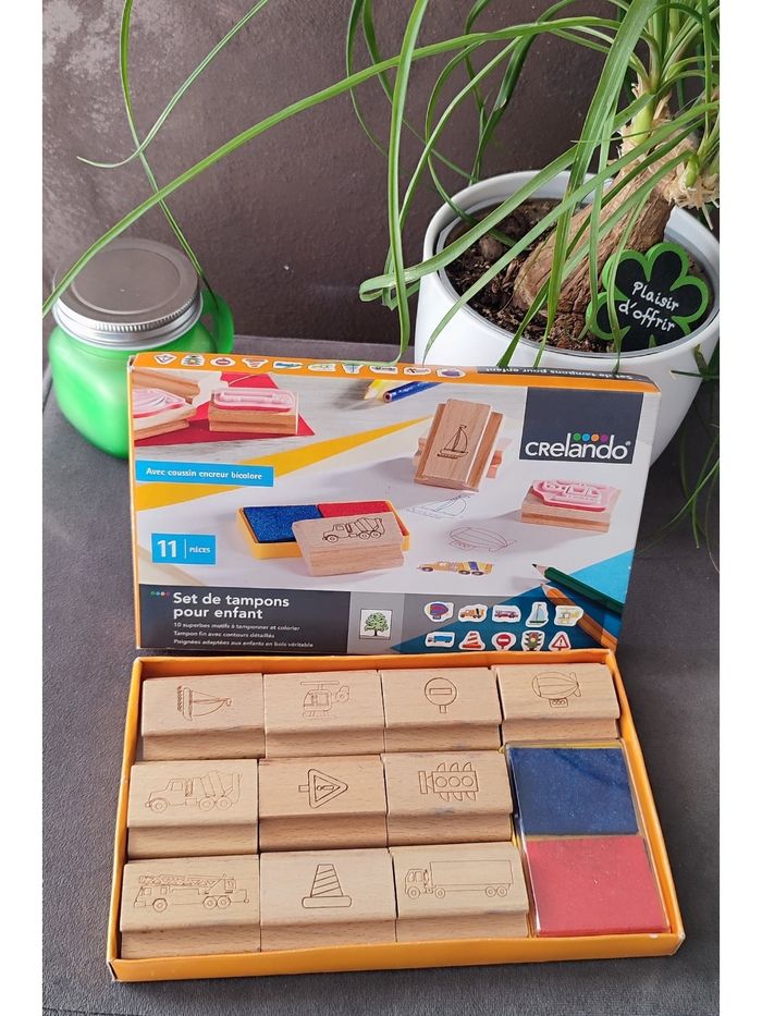 Set tampons enfants Crelando