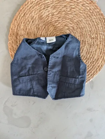 Veston sans manches 7-9 mois BPC