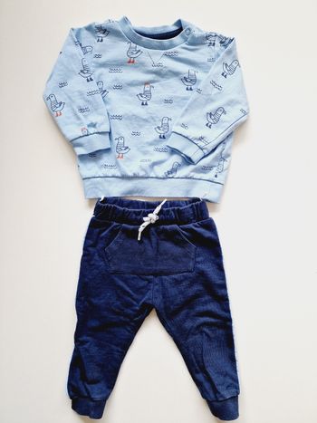 Baby C&A - Ensemble trainig, sweat manches longues + pantalon (12 mois)