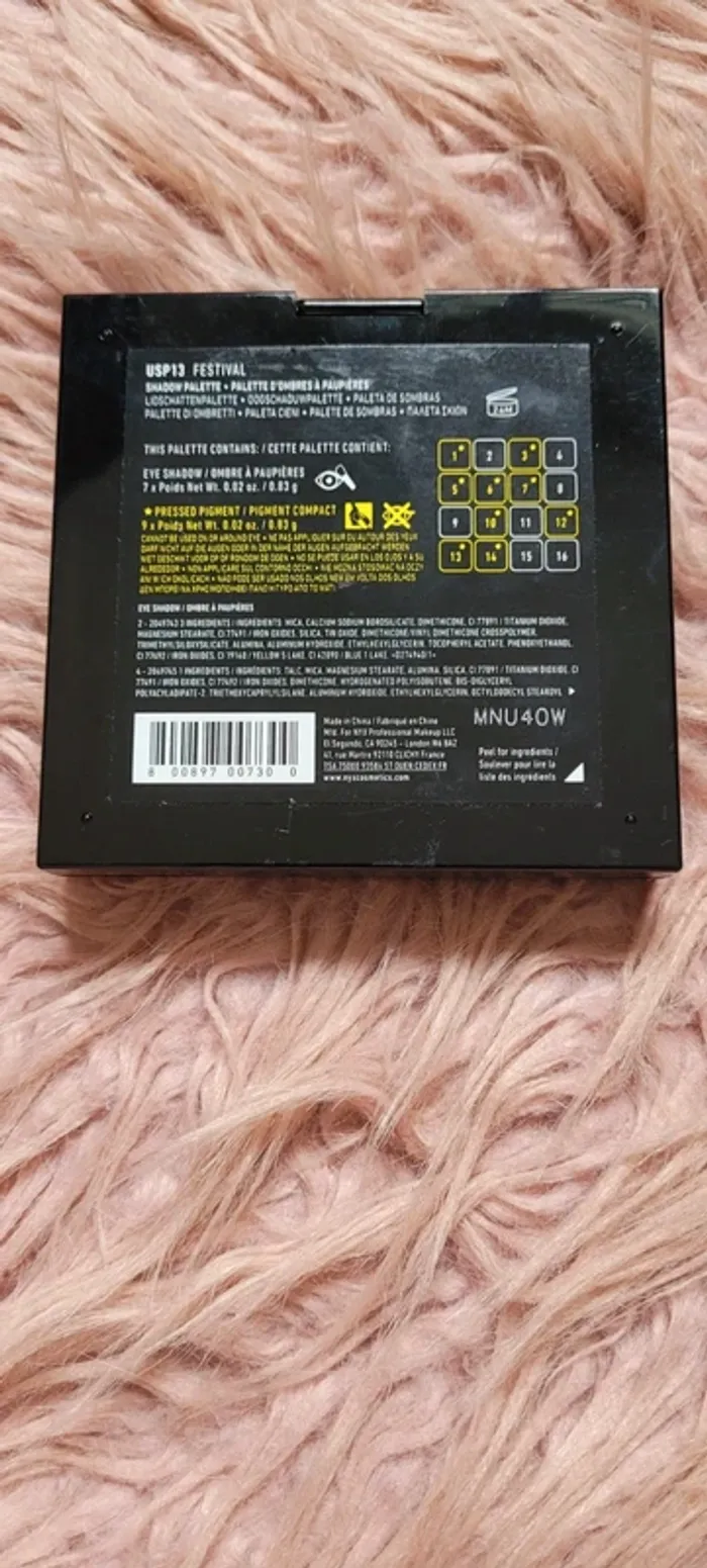 Palette nyx - photo numéro 2