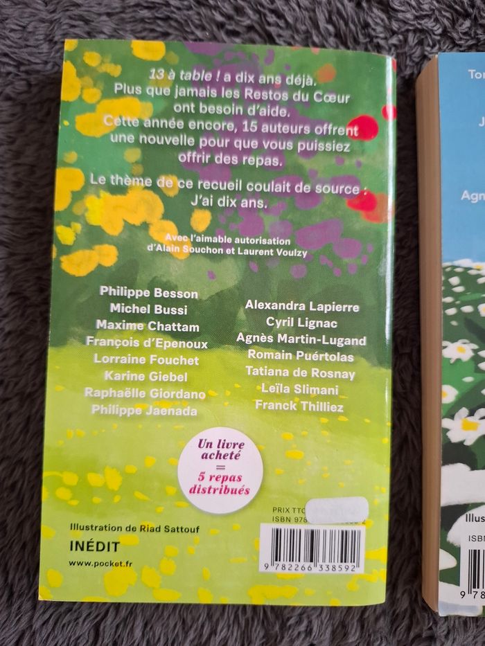 Lot de 3 livres 13 à table ! en très bon état - photo numéro 2
