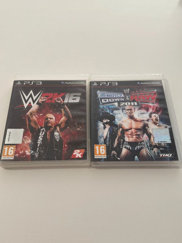 Lot WWE 2009 / 2010 / 2011 / 2K16 - BE - PS3 - photo numéro 5