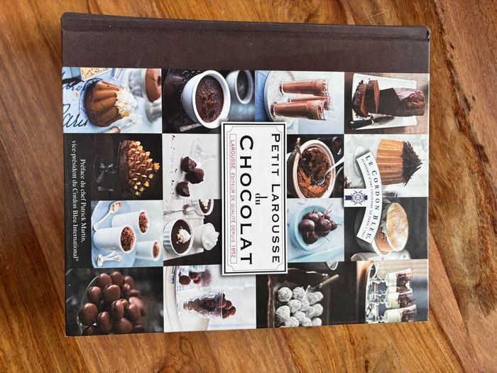 Livre recette chocolat