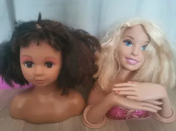 2 tête à coiffer
