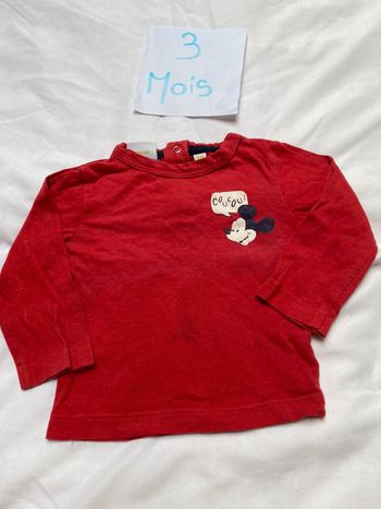 Sous pull bébé 3 mois