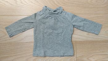 Sous pull gris 6 mois