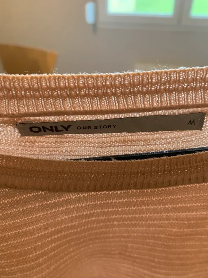 Pull fin rose poudré ONLY - photo numéro 6