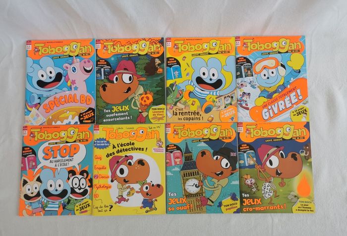 Lot 16 toboggan 📙 revues enfants 6 /8ans - photo numéro 3