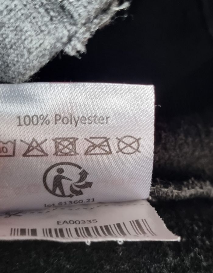 Gilet zippé gris foncé taille S mixte - photo numéro 7