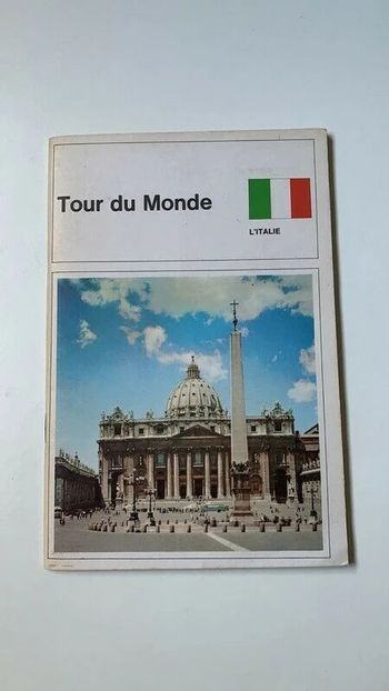 Livre Tour du Monde l'Italie - Jules Tallandier - 1969