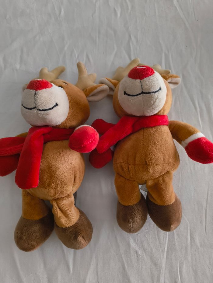 Lot peluches renne - photo numéro 3